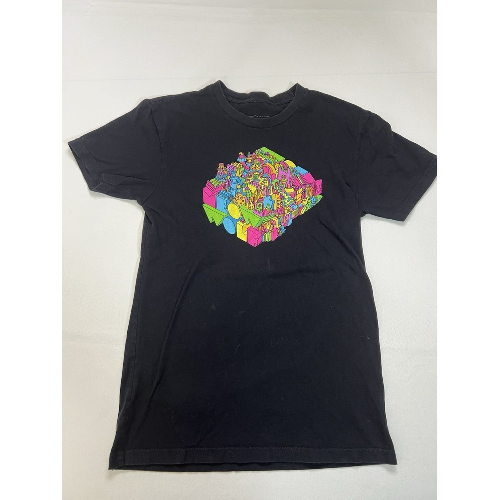Meow Wolf shirt size XS Convergence Station Denver Colorado Art